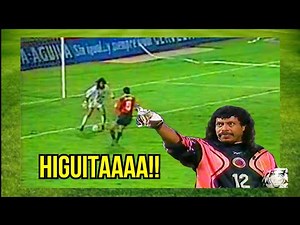 René HIGUITA. Grandes ATAJADAS y LOCURAS | Mucho más que el escorpión