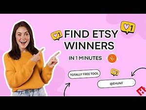 How I Find Winning Etsy Products in Under 1 Minutes | EHunt