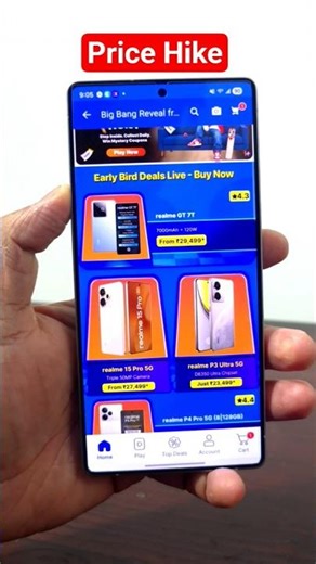 Realme GT 7T ₹29,499/- Price Hike 😲😱😱 #realmegt7t