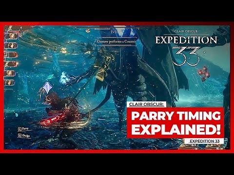 Clair Obscur Expedition 33 PARRY Timing EXPLAINED!
