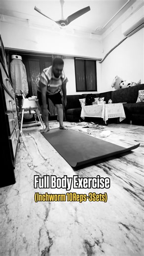 Full Body Exercise || Inchworm || #video #shorts #youtube