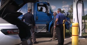 Kalamazoo dealership introduces Michigan's first commercial EV charging station
