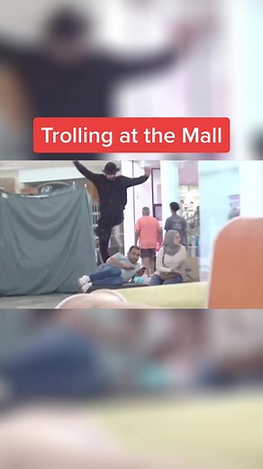 Trolling at the mall #prank #pranks #trolling
