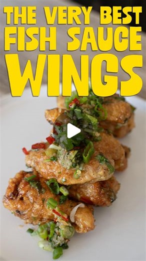 Ken on Instagram: "Lemme put y’all on to the last fish sauce wing recipe you’ll ever need! I swear, these are the best on the internet! It’s definitely a labor of love, considering the multistep process, but I promise you it’s all worth it. Comment “Fish Sauce” or “Recipe” and I’ll you the link to the full printable recipe straight to your DM’s! Or visit my blog: https://feedthepudge.com/fish-sauce-wings-canh-ga-chien-nuoc-mam/ Step 1 - Brining: Brining the wings overnight in a solution of water