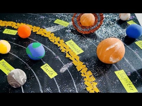 Solar system project || school project|| science exhibition project Ideas 