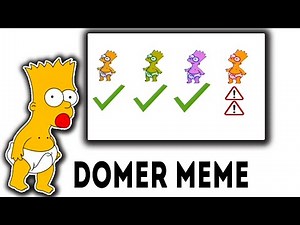 Baby bart simpson. Domer meme