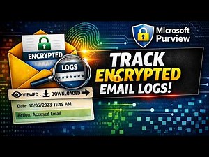 Track Encrypted Email Activities with Microsoft Purview Audit Logs| Advanced Msg Encryption Tutorial