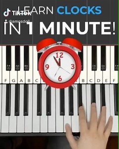 Learn how to play Clocks on piano in under 1 minute! #piano #pianotutorial #pianoteacher #clocks #clockscoldplay @coldplay | AmosDoll Music | Facebook