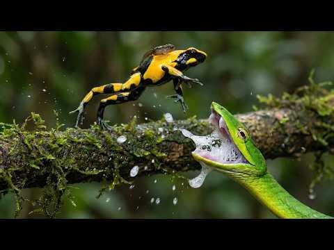 Wild Life Amazon Jungle - When a Venomous Snake Gets Poisoned