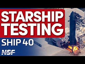 SpaceX Performs Engine Testing of Flight 13 Starship
