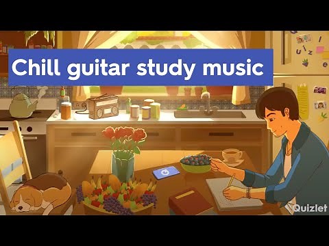 Guitar lo-fi and acoustic study music (Chill background tracks for studying)
