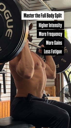 TrainRx Performance Programs - Functional Fitness on Instagram: "Training on a full body split has allowed me to put on more muscle mass than ever before. . Full Body strength & hypertrophy programs available in the bio."