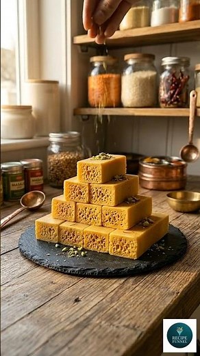 How to make Perfect Mysore Pak at Home 🛕✨ #IndianSweets #Recipe