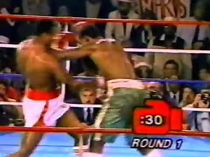 16K views · 30 reactions | John "The Beast" Mugabi's most impressive performance yet in annhiliating Curtis Parker, a tough Philly fighter. | Boxing Depot | Facebook