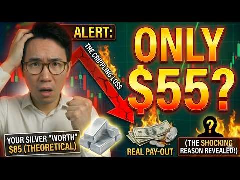 Your Silver Is "Worth" $85 But You'll Get $55 — Here's The SHOCKING Reason