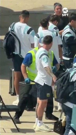 😂✈️ Ni Messi ni el Cuty se salvaron del control de seguridad