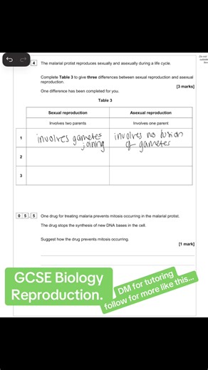 GCSE Bio. #biology #aqabiology #gcsebio #gcse #gcse2026