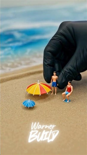 Beach Life Wall art 🏖️ #shorts #foryou #trending #beachvibes #resinart #ai #epoxy #fyp #viral