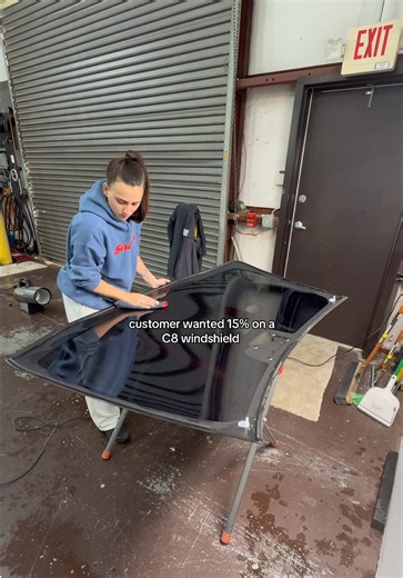 C8 Corvette Window Tinting Experience