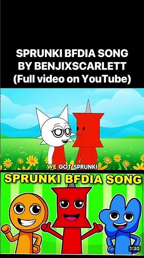 Sprunki Battle For Dream Island Again Song 🎶 (BFDIA)