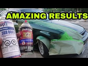 Dupli Color Perfect Match and Spray Max 2k Clear - AMAZING RESULTS