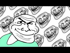 Trollface Runs Over Trollge With Lyrics