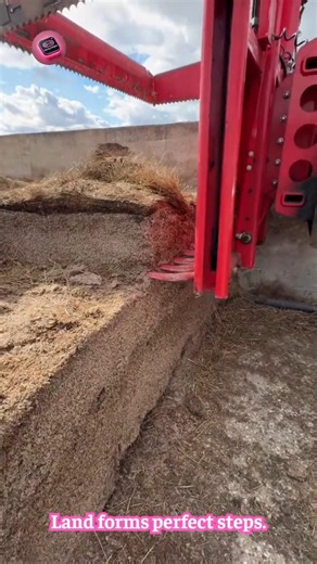 TERRACING MACHINE SHAPES LAND 😳 step-by-step terrain build #shorts #farming #machines #skills