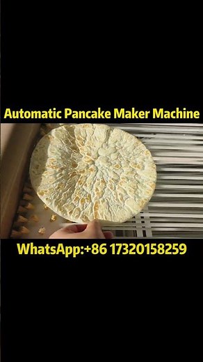Fully Automatic Pancake Making Machine | Fast, Efficient & Easy to Use! 🥞#pancake #foodmachine