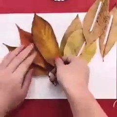 Намрын навчсыг ашиглан хүүхдүүдээрээ бүтээл хийлгэх санаанууд | Ивээлийн Найзууд Цэцэрлэг