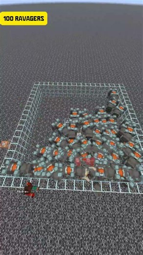 1 GOD GOLEM vs 100 RAVAGERS 😱