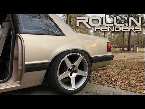 KEEP ON ROLL'N... FOXBODY FENDERS {THE BAT METHOD}