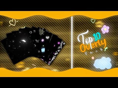 Top 10 overlays | overlay for edit - Free download | alight motion overlay - overlay effect