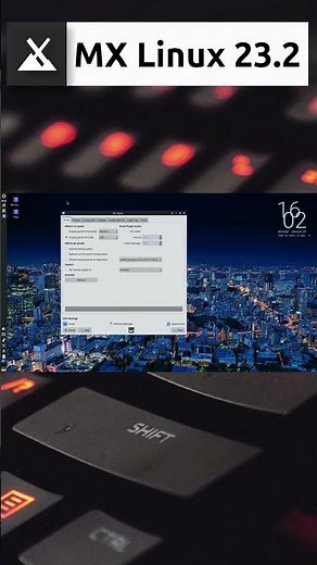 MX Linux 23.2 Quick Overview #shorts