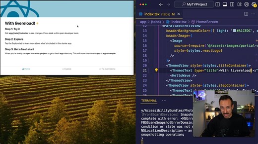 React Native Expo 开发 TV App