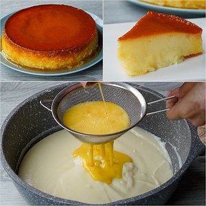 1.3M views · 6K reactions | I Combined Egg With Rice Flour & Make This Pudding Dessert | Soft & Creamy Rice Flour Pudding Recipe | N'Oven Foods | Facebook