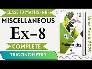 Class 10 Maths Review Exercise 8 New book nbf || 10th math nbf review ex 8 || review Ex 8 class 10