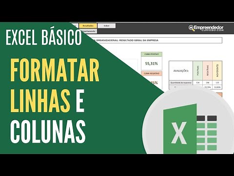 Formatar linhas e colunas - Excel Básico