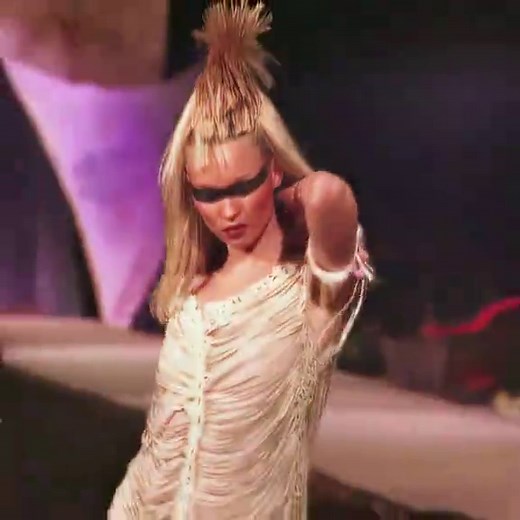 Kate Moss: The Iconic 90s Runway Model