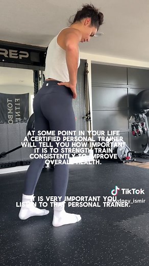 It’s me, I’m the certified personal trainer telling you, you need to strength train! Yes—you. Yes—consistently. No—it’s not optional if you want long-term physical and mental health. 😏