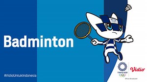 Link Live Streaming Ganda Bulu Tangkis Indonesia Olimpiade Tokyo 2020 di Vidio, Ada Kevin/Marcus