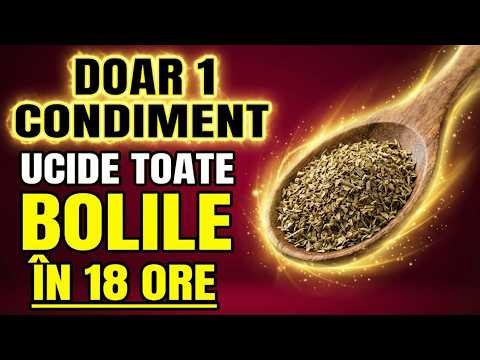 Folosiți acest condiment în fiecare zi și veți trăi până la 100 de ani.