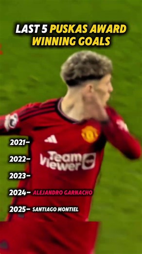Last 5 PUSKAS AWARD Winning Goals #shorts