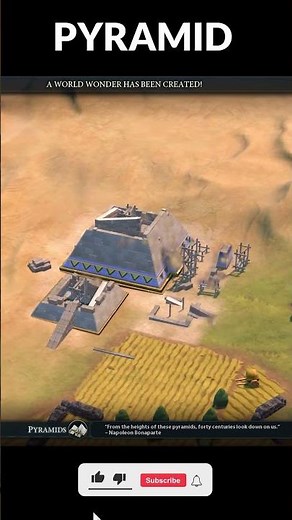 Pyramid - Sid Meier's Civilization VI #gaming #civilization6