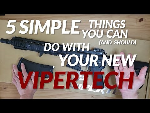Viper Tech Talk Ep. 2 - Welcome to Your New Rifle!