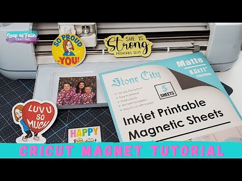 How to Make Magnets with Cricut
