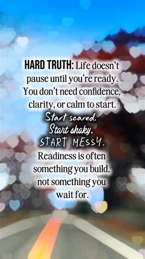 #hardwork #hardtruth #dontwaituntilitstoolate #StartMessy | Jennifer Casner