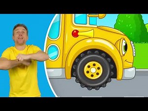 The Wheels on the Bus 🚍 | Nursery Rhymes & Baby Songs for Kids | Fun Learning Video