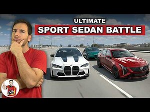 Sport Sedan Battle: M3 CS v CT5-V Blackwing v Giulia Quad (POV)
