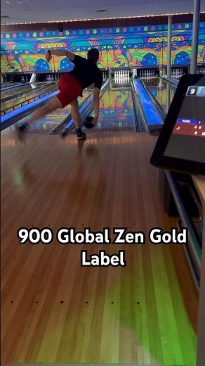 Strikes During Cosmic Bowling! #bowling