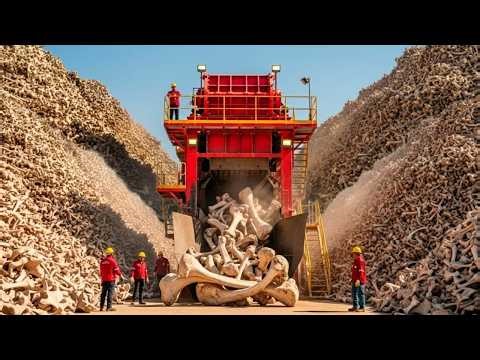 Inside the MASSIVE Toothpaste Factory Process – How Animal Bones Become Toothpaste